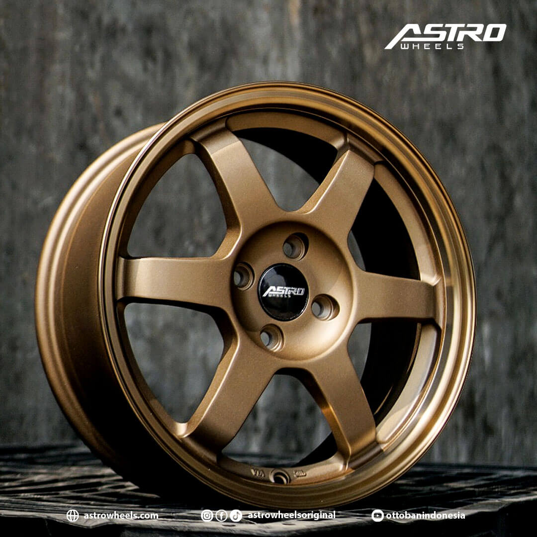 Jual Astro Tokyo ( Velg TE37 ) Ring 16X7 PCD 4X100 ET 42 - Astro Wheels