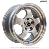 Velg Mobil Astro S1 Ring 16x78.5 PCD 5x114,3 ET 3535 Silver Machine Lip