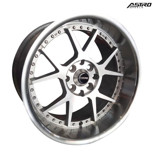 Velg Mobil R16 - Astro Leon R16x7.58.75PCD 8x100114,3 ET 25 Silver Polish (1)