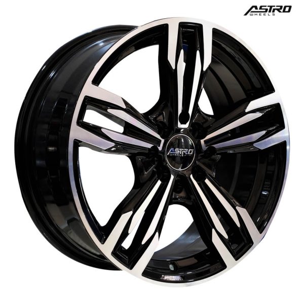 Velg Mobil R16 - Astro Transformer R16x6.5 PCD 8x100-114.3 ET 38 Gloss Black MF