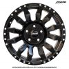 Velg Mobil R16 - Astro Viper R16x8 PCD 5x114.3 Satin Black Chrome Rivets