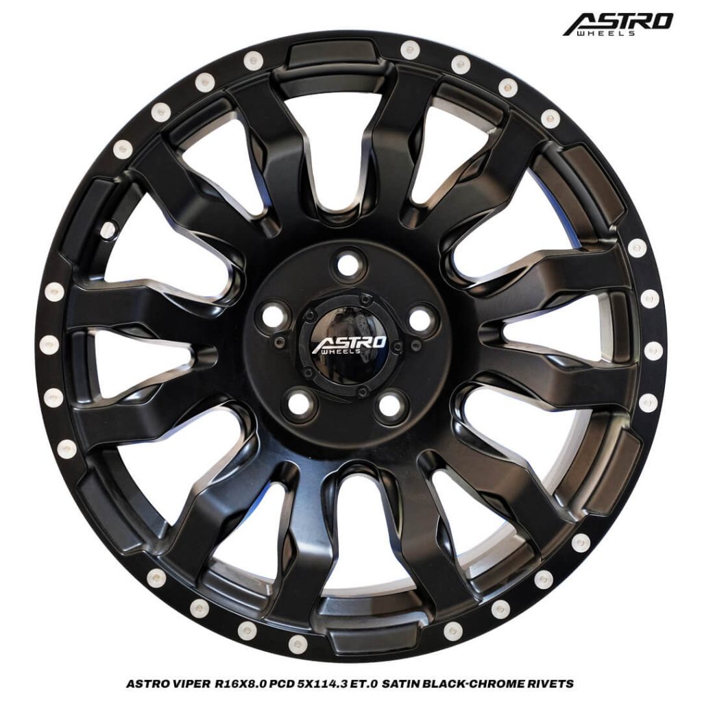 Velg Offroad R Astro Viper Ring X Pcd X Satin Black