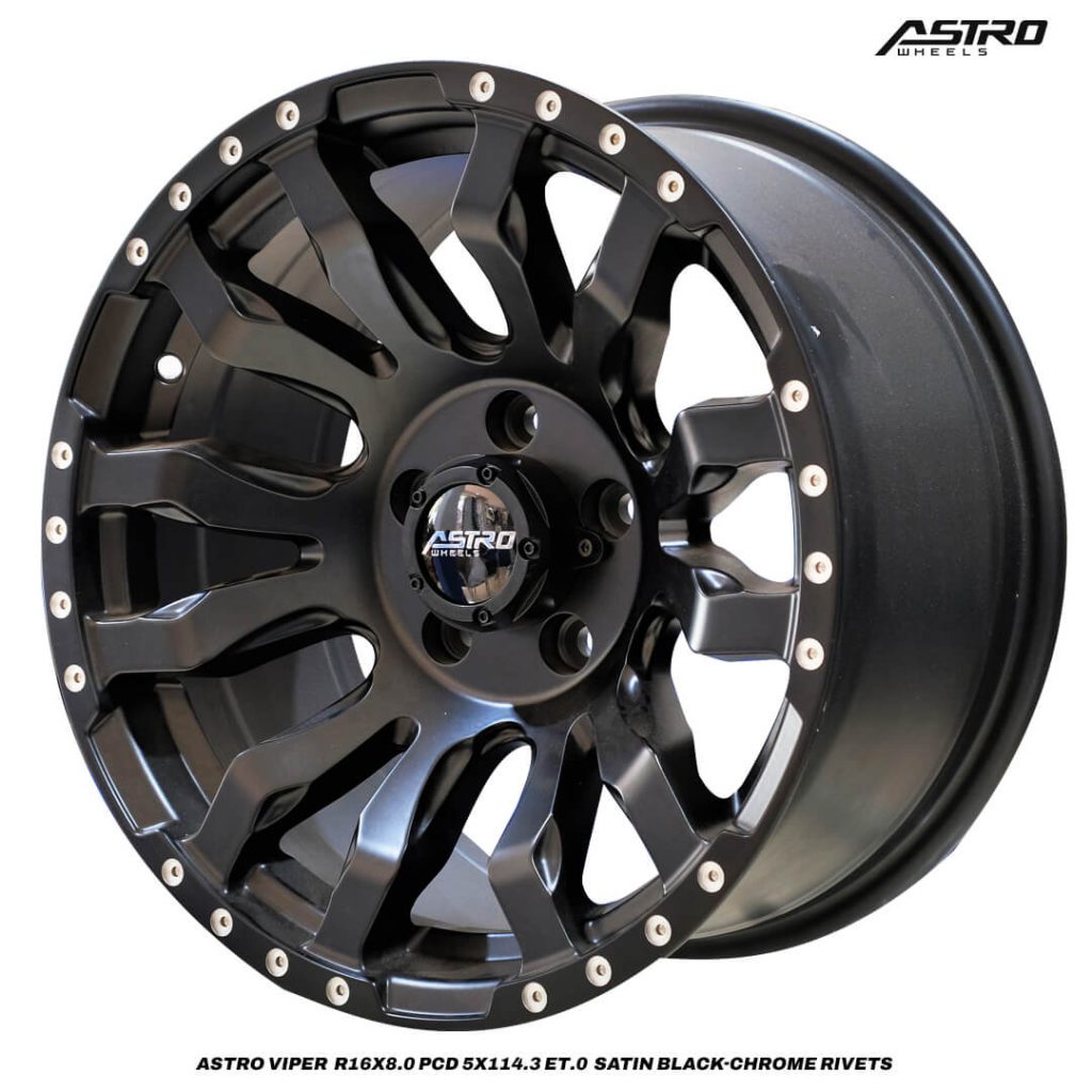 Velg Offroad R Astro Viper Ring X Pcd X Satin Black