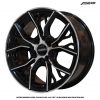 Velg Mobil Ring 15 - Astro Momo R15x6.5 PCD 8x100114,3 ET 38 Gloss Black - Face Polish