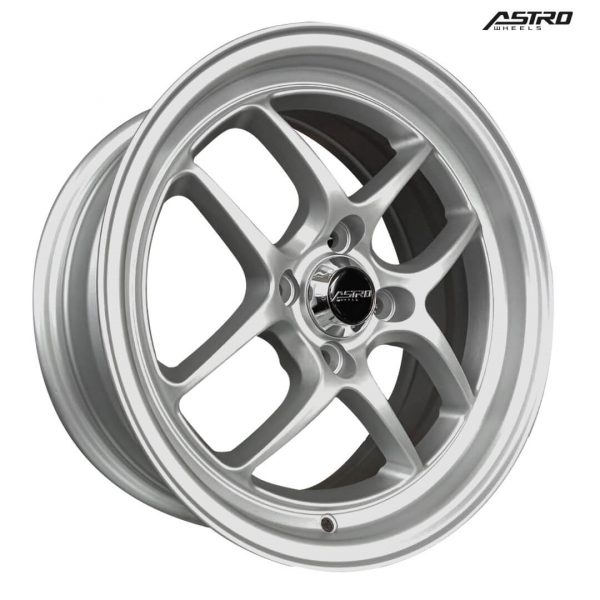 Velg Ring 15 - Astro Tuning R15x6.5 PCD 4x100 ET 35 Full Silver