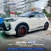 Astro Riko R16x6.5 PCD 4x100 Gloss Black MF+Red Coating - Image 5