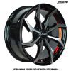 Velg Mobil Ring 15 - Astro Ninja R15x6.5 PCD 8x100114,3 ET 38 MBLR