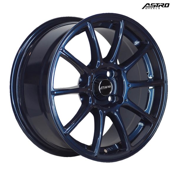 Velg Ring 15 - Circuit R15x7.0 PCD 4x100 ET 37 Titanium Blue