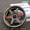 Astro Flow Forged Tokyo Ring 15 Lubang 4 x100 ET 40 Bronze - Image 2
