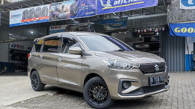 Modifikasi Ertiga GX velg mobil astro