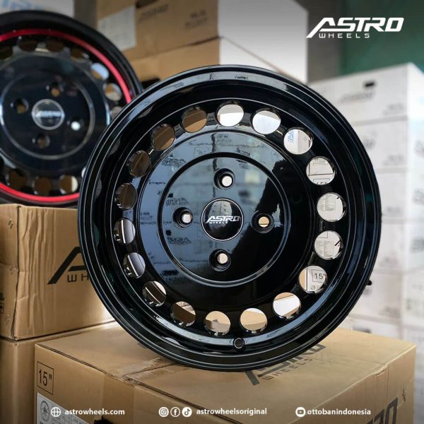 Velg Astro Roti Ring 15 Black